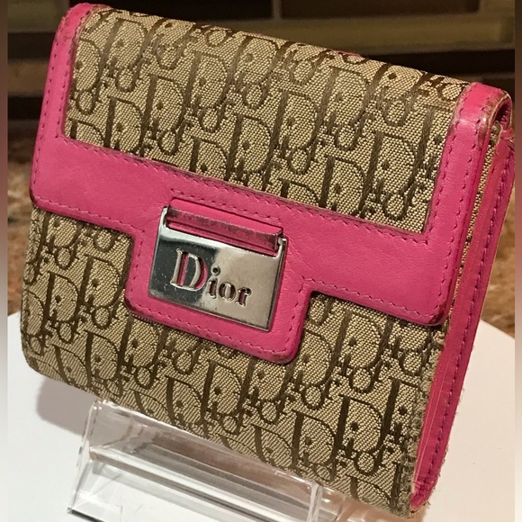 DIOR Trotter Canvas Leather Bifold Wallet 😍💕🔥 - Picture 5 of 17